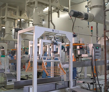 ورشة تعبئة منتجات القمح