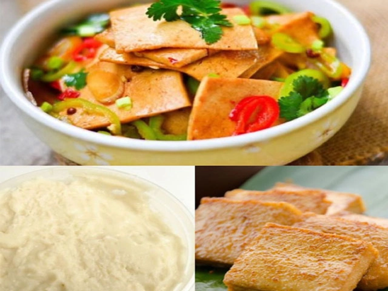 التركيز على التوفو ونوع نباتي معزول بروتين الصويا